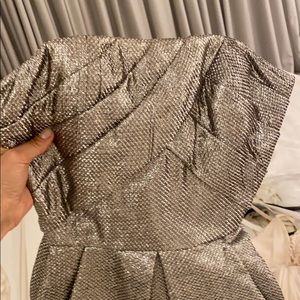Metallic dress